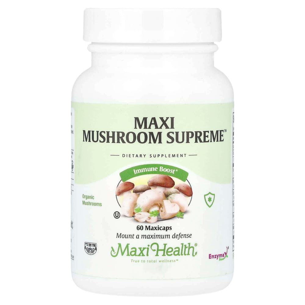 Maxi Health, Maxi Mushroom Supreme ™, 60 капсул