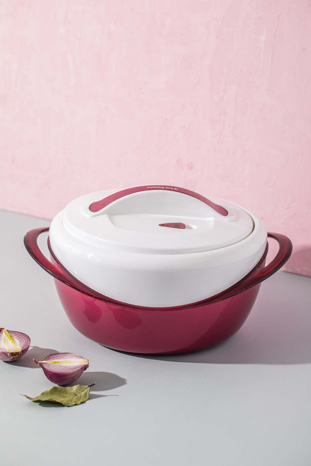 Термокастрюля 3.5л Pinnacle розовая