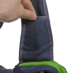 Сумка - переноска для животных через плечо «ЛЮБИМЫЙ БРО, цвет зеленый, 45*13см (Лейбл)