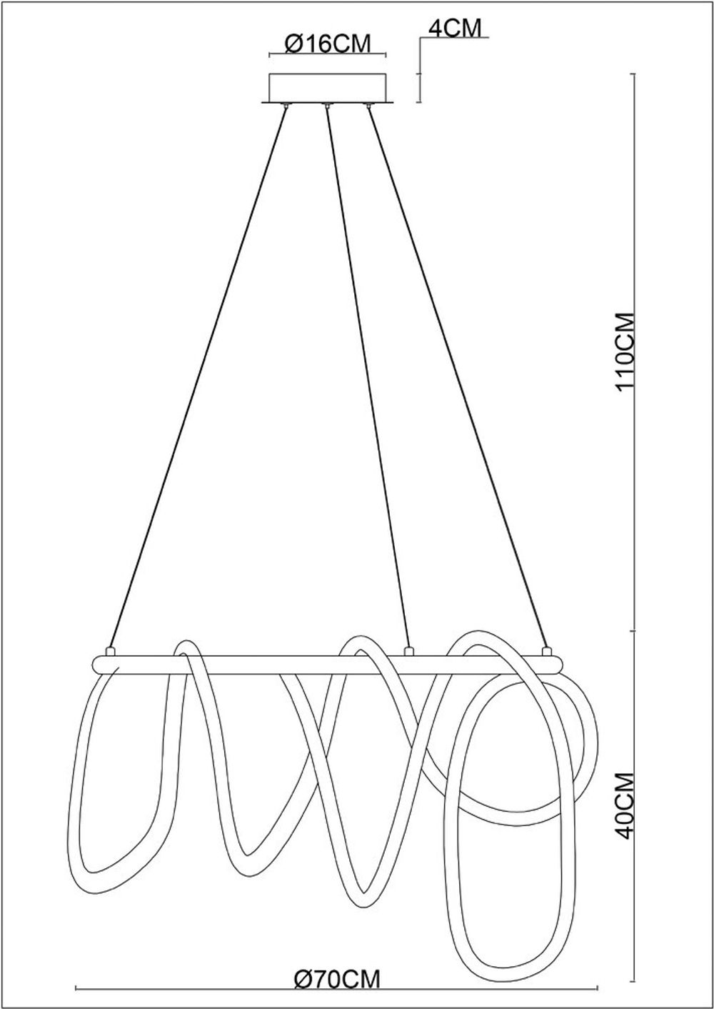Подвесная люстра Arte Lamp
