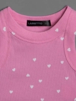 Летний кроп топ трикотажный детский