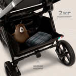 Коляска 3 в 1 Sweet Baby Cupola New + автокресло Premier Grey Moon Black
