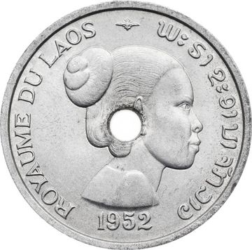 10 сантимов 1952 Лаос