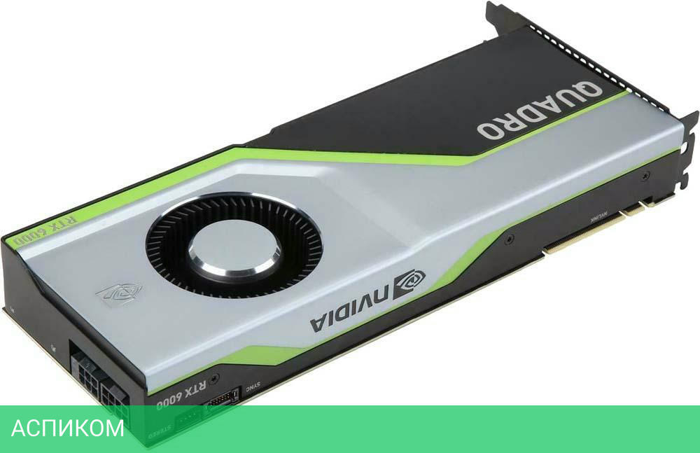 Видеокарта PNY Quadro RTX6000 24GB GDDR6 384B (VCQRTX6000-SB)