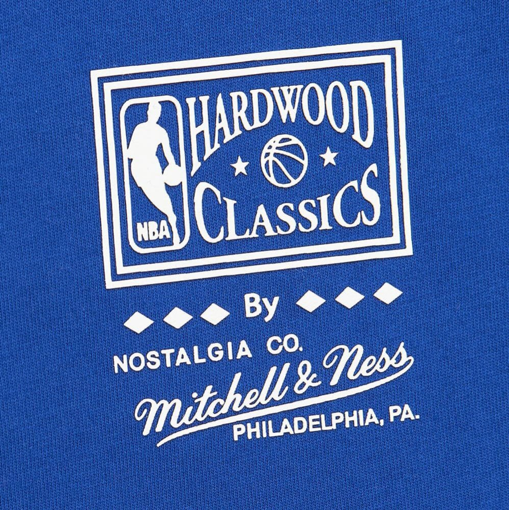 Баскетбольная футболка Mitchell&Ness NBA Speedway Blurred Philadelphia 76ers T-Shirt Blue