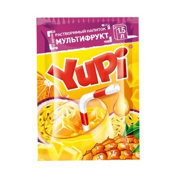 Растворимый напиток Yupi Мультифрукт 15 гр