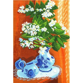 "Белоснежное облако"-0824 канва с рисунком