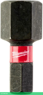 Набор бит Milwaukee Shockwave Hex10 25мм (2шт) 4932430899