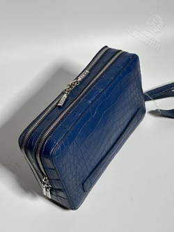 Клатч Zilli из кожи крокодила