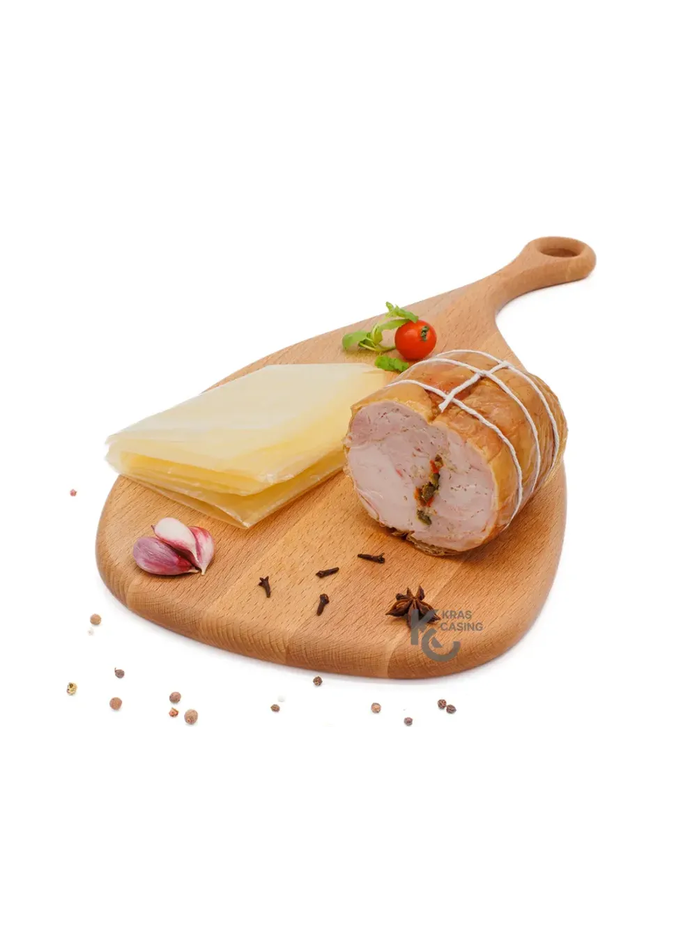 Съедобная коллагеновая плёнка для рулетов 40см, 5м