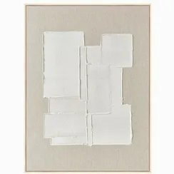 Постер Herald focus 120х90 см, бежевый, белый