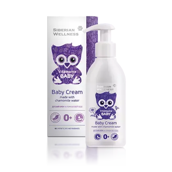 Детский крем на ромашковой воде Витамама BABY