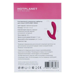 Бордовый вибратор для точки G с вакуум-волновой стимуляцией клитора Venus