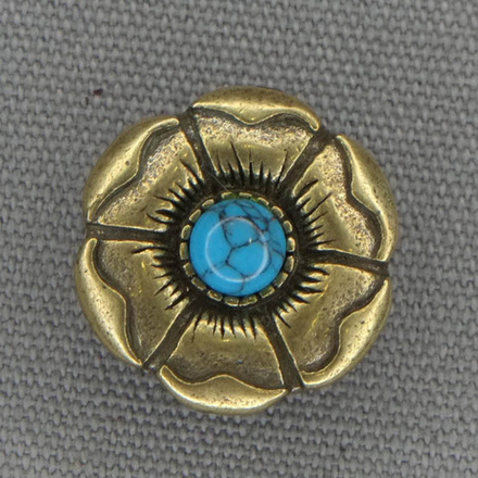 Кончо, (Декоративный элемент) Цветок