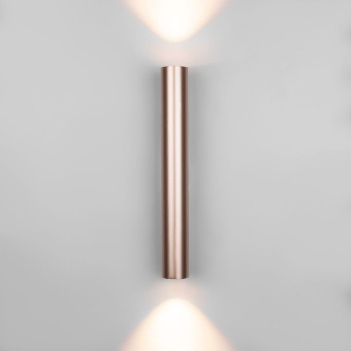 Настенный светодиодный светильник Elektrostandard Langer 40123/LED матовое золото a061983