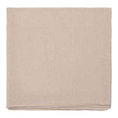 Скатерть из стираного льна бежевого цвета Essential, 170х170 см
