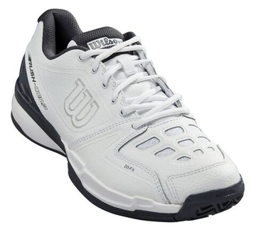 Мужские теннисные кроссовки Wilson Rush Comp LTR - white/white/ebony