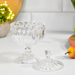 Ваза на ножке 180мл, d9,4см, h14,4см, TG1037