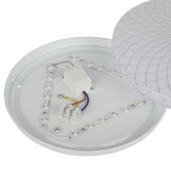 Светильник потолочный светодиодный ЭРА Классик без ДУ SPB-6 Slim 3 24-4K 24Вт 4000K