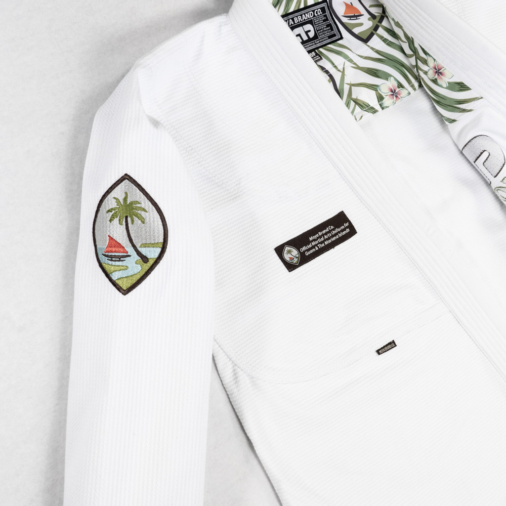 Кимоно MOYA BRAND GUAM ADULT белое