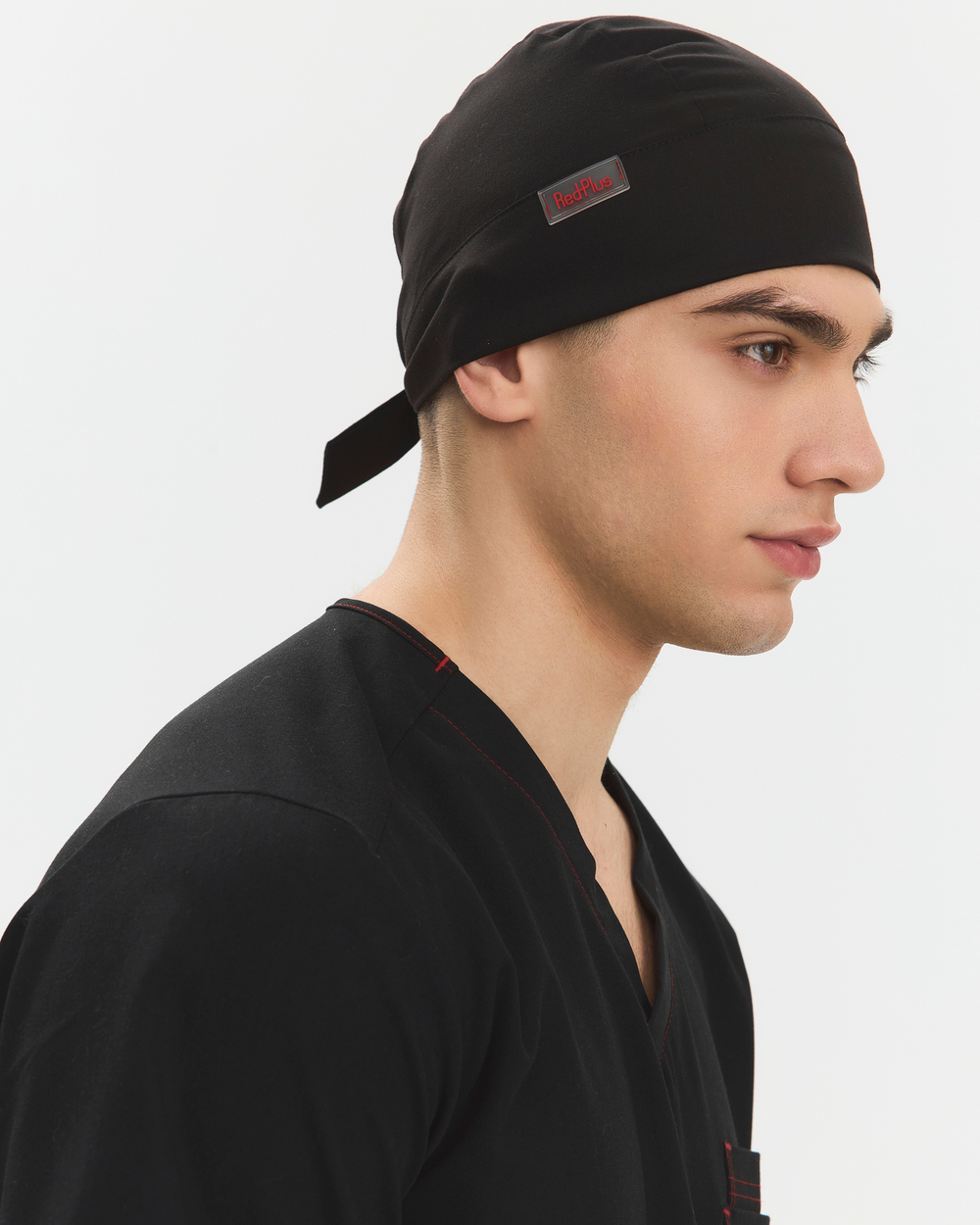 Шапочка медицинская унисекс, черный