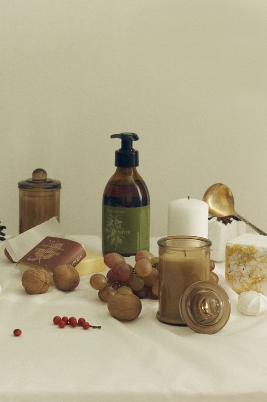 Свеча соевая, ароматическая / Ex.Tempore