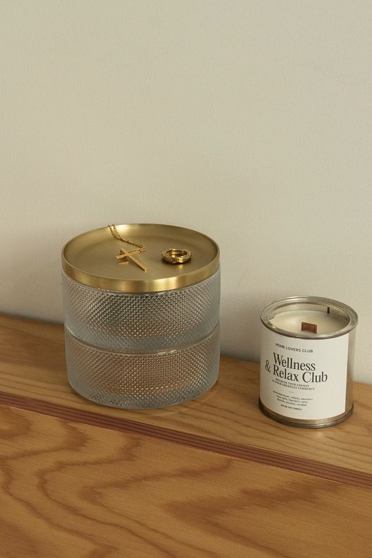 Шкатулка Tesora, латунь / UMBRA