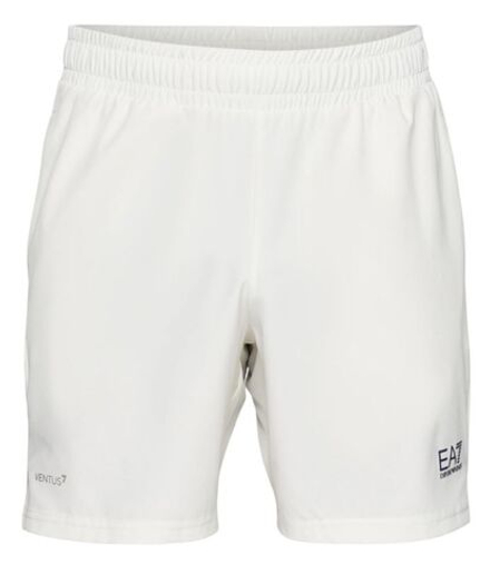 Теннисные шорты EA7 Man Woven - White