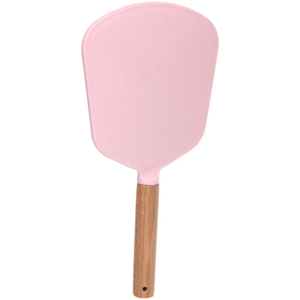 Зеркало косметическое с ручкой «Cute look - Королева», прямоугольник, цвет пудровый 12*25см