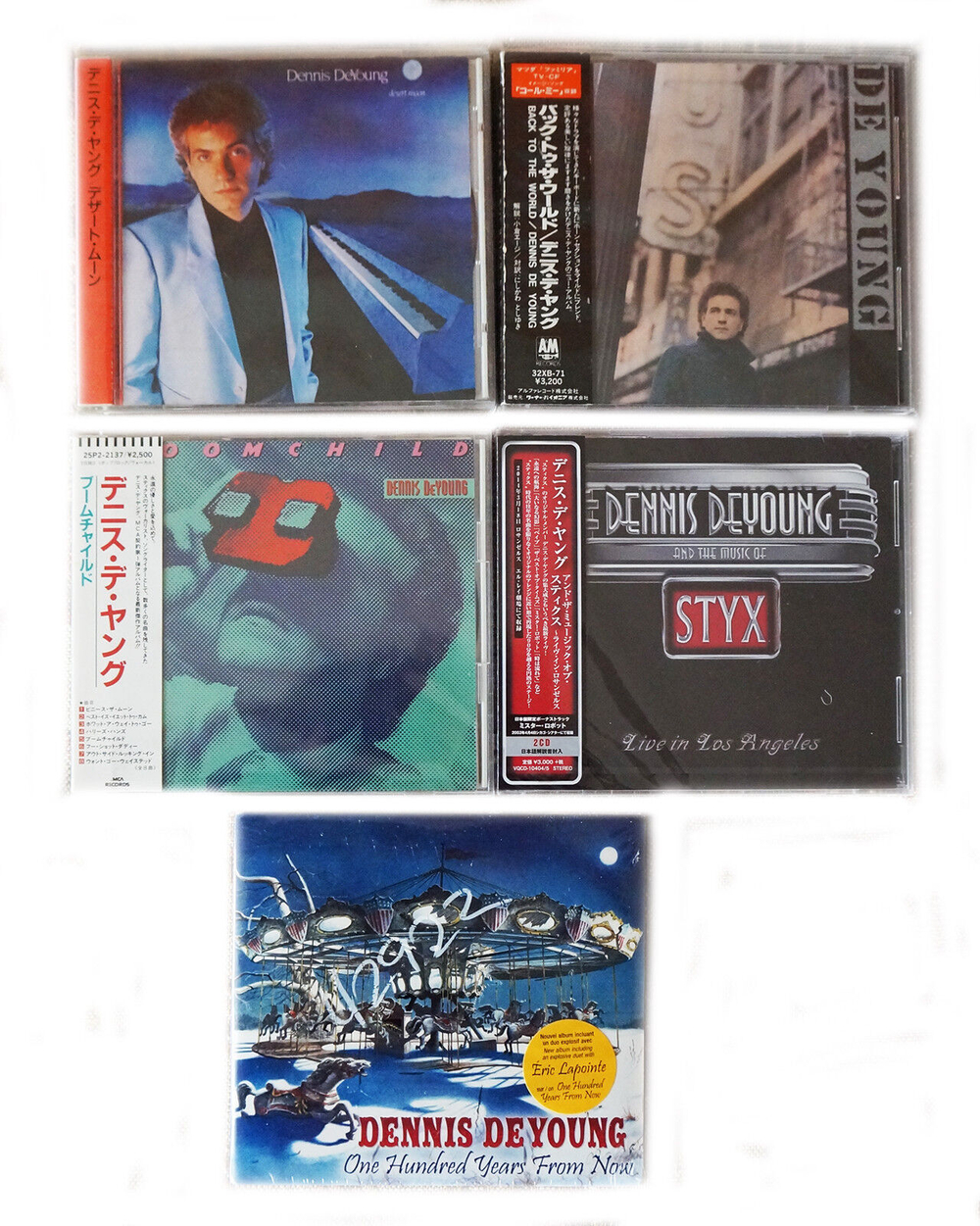 Styx & Dennis De Young / Комплект (37)