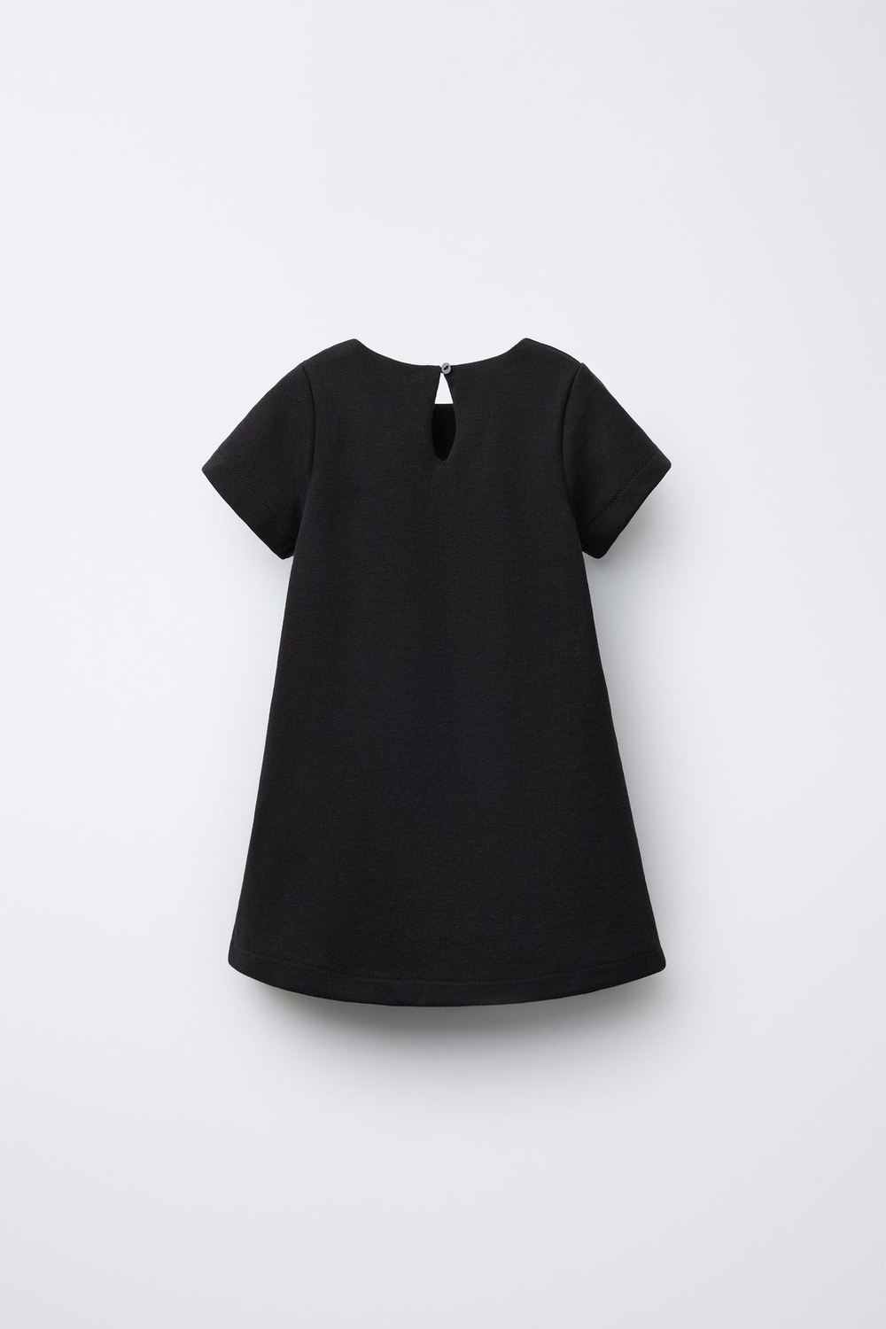 ZARA ПЛАТЬЕ С БАНТОМ, ЧЕРНЫЙ