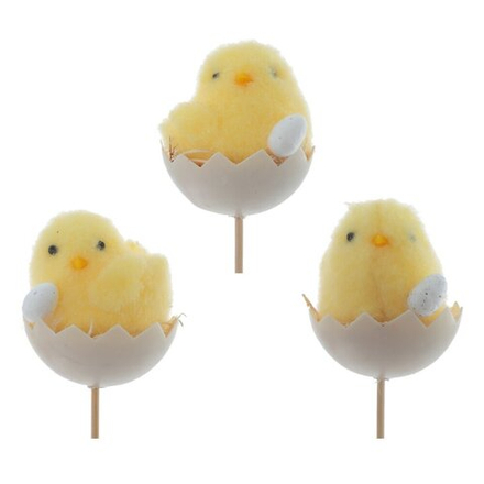 GAEM Изделие декоративное (вставка) "Цыпленок" (5*6) (блок 12 шт), L5,5 W5 H25 см, 3в.