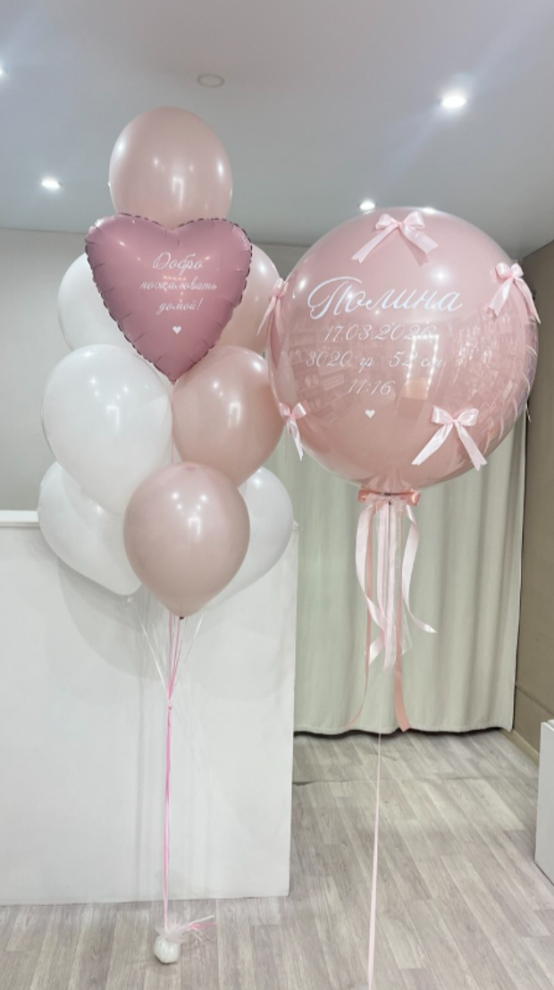 Шары на выписку №366