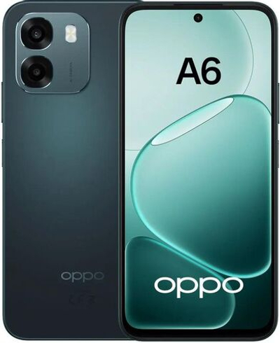 6.75" Смартфон OPPO A6 8/256Gb,  NFC,  IPS,  120Гц,  7000мAч,  изумрудный зеленый