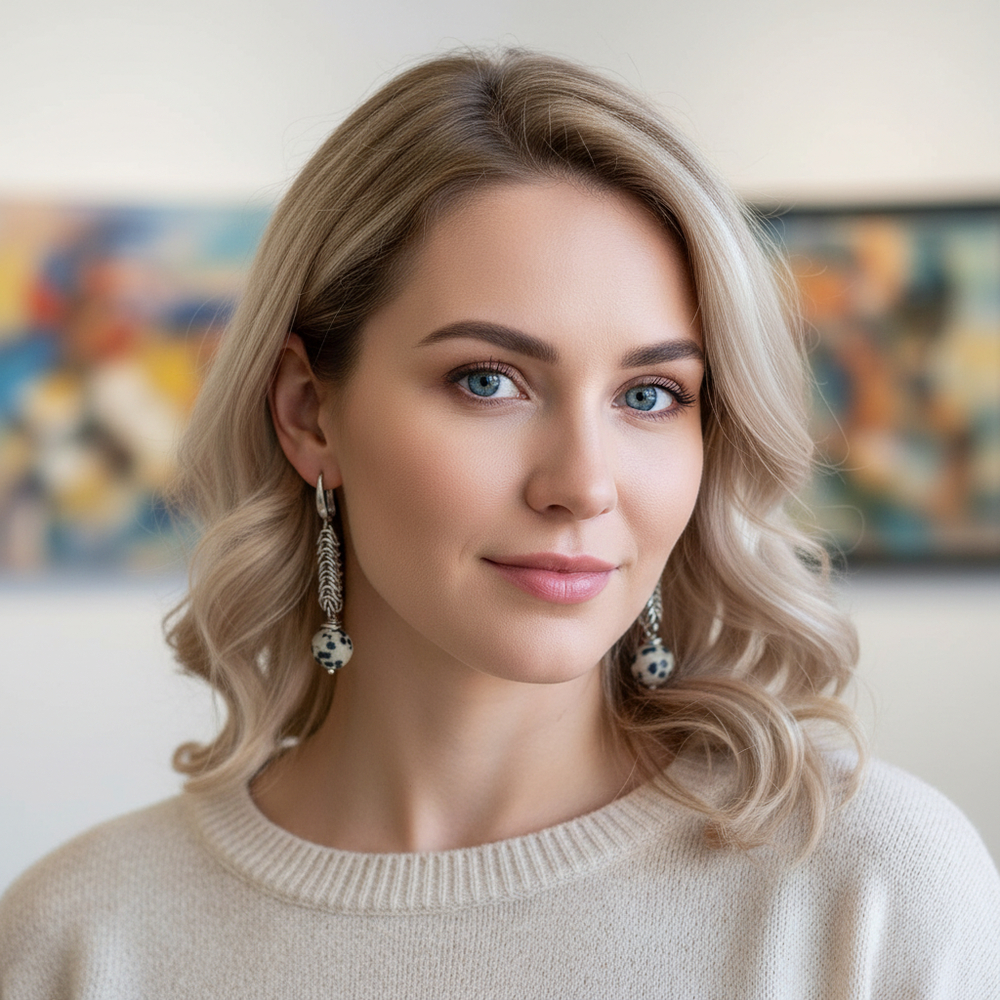 Набор для сборки, серьги "ЯРКАЯ", творческий набор материалов