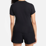 FV5508-010 Футболка х/б Nike NSW Chill Knit Mid Crop W