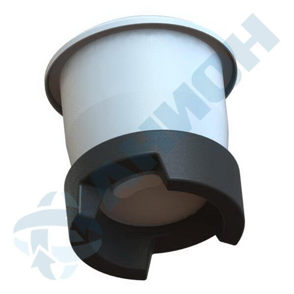 Емкость цилиндрическая 660 л с на подставке Анион 660 л. вертикальная (1170x1170x1430см;белый) - арт.559490