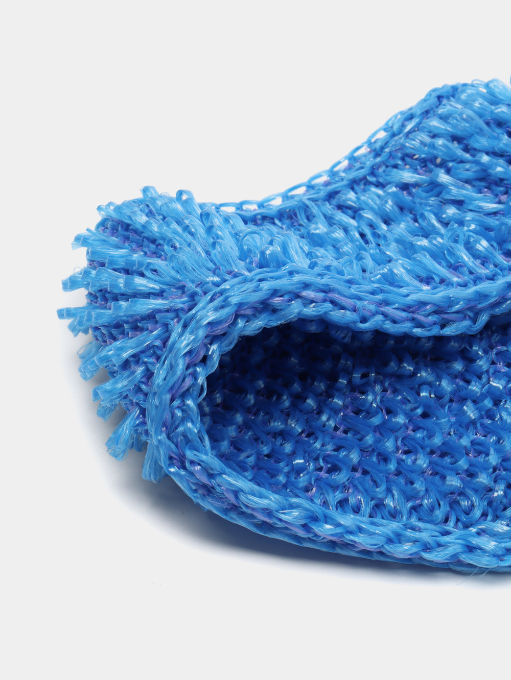 Мочалка_ПОЯС цветная одинарная ПРОШИТАЯ махровая без поролона БШК