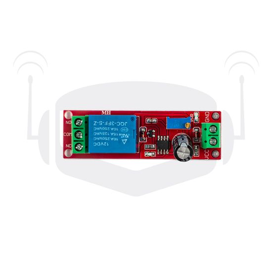 Модуль реле времени с таймером NE555 0-10 сек. 12V