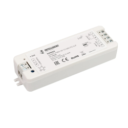 INTELLIGENT ARLIGHT Диммер SMART-PWM-101-72-DIM-PD-SUF (12-48V, 1x8A, SS, 2.4G) (IARL, IP20 Пластик, 5 лет) 038180