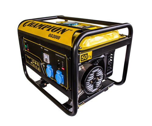 Генератор бензо Champion GG2000 (2,0/2,3кВА, 4,89л.с, 39кг)