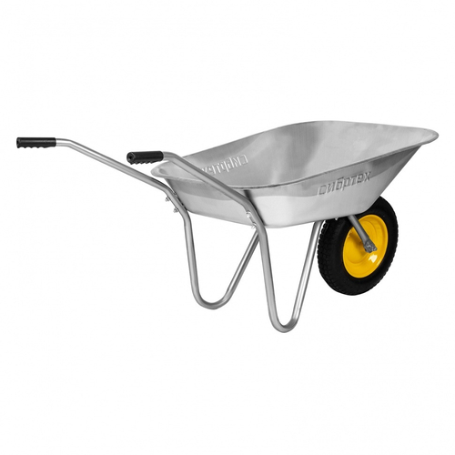 Тачка, садовая, грузоподъемность 90 кг, объем 65 л, Сибртех, 689616