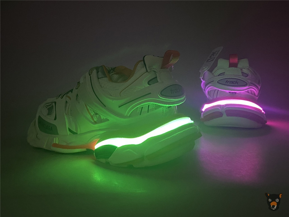 Кроссовки Track LED Trainers White/Orange