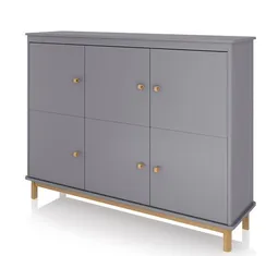 Шкаф Classic низкий (серый)