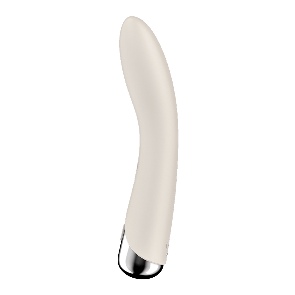 Вращающийся вибратор Satisfyer Spinning Vibe 1, бежевый