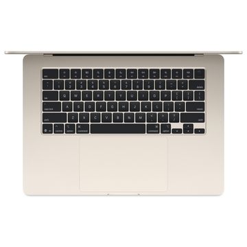 Apple MacBook Air 15" (M4, 10C CPU/10C GPU, 2025), 16 ГБ, 256 ГБ SSD, «сияющая звезда»