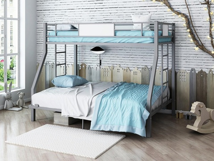 Кровать Гранада 140 серая