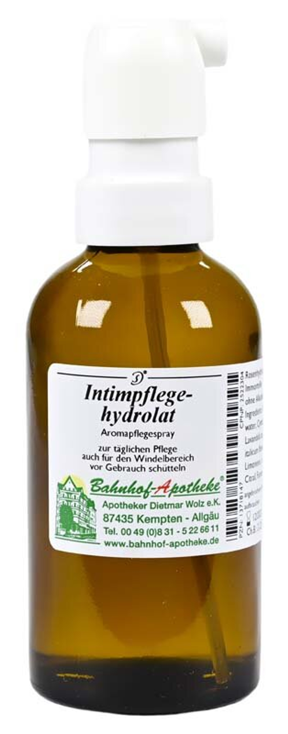 Bahnhof-Apotheke Гидролат для интимной гигиены 55 мл