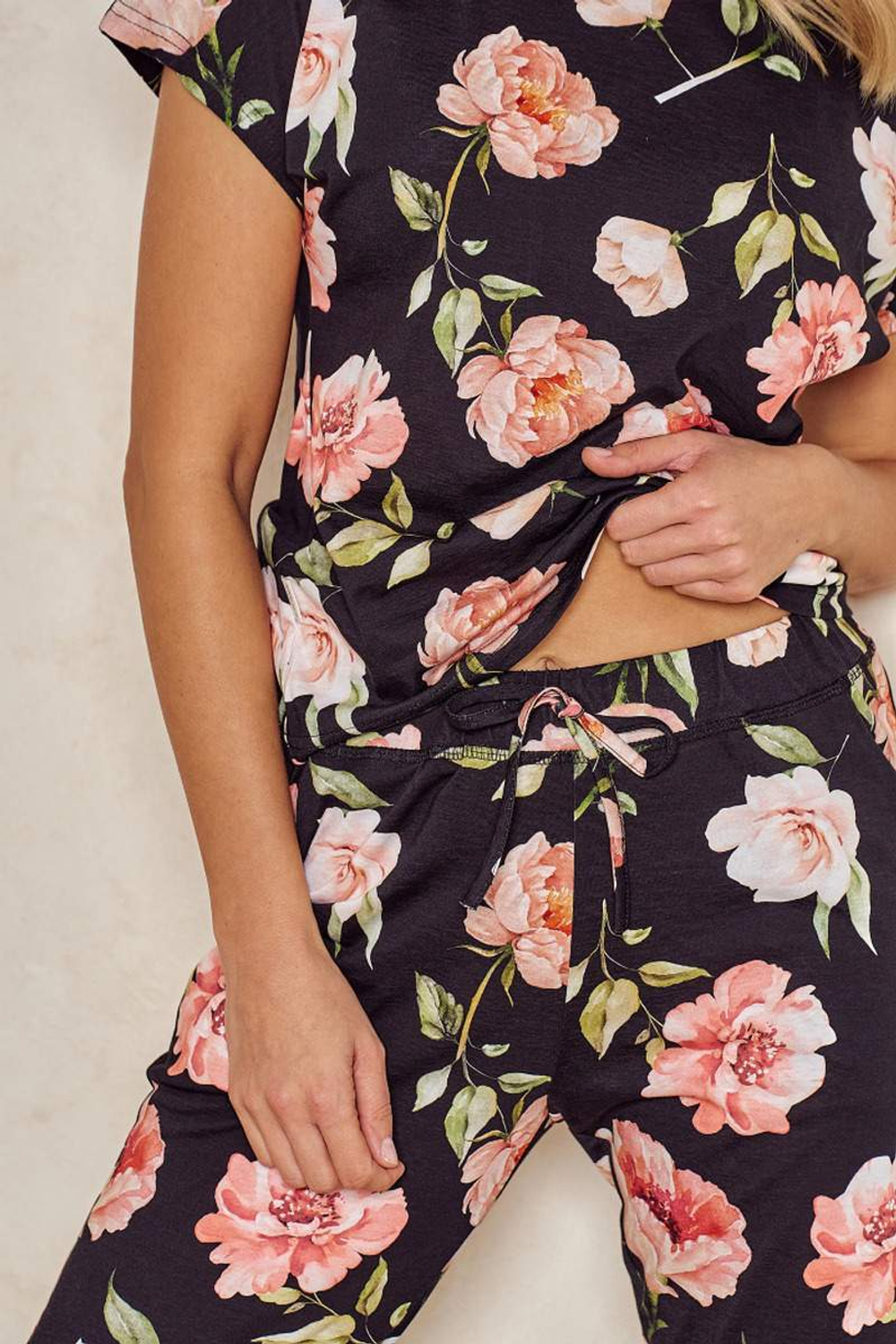 3136 PEONY Пижама женская со штанами