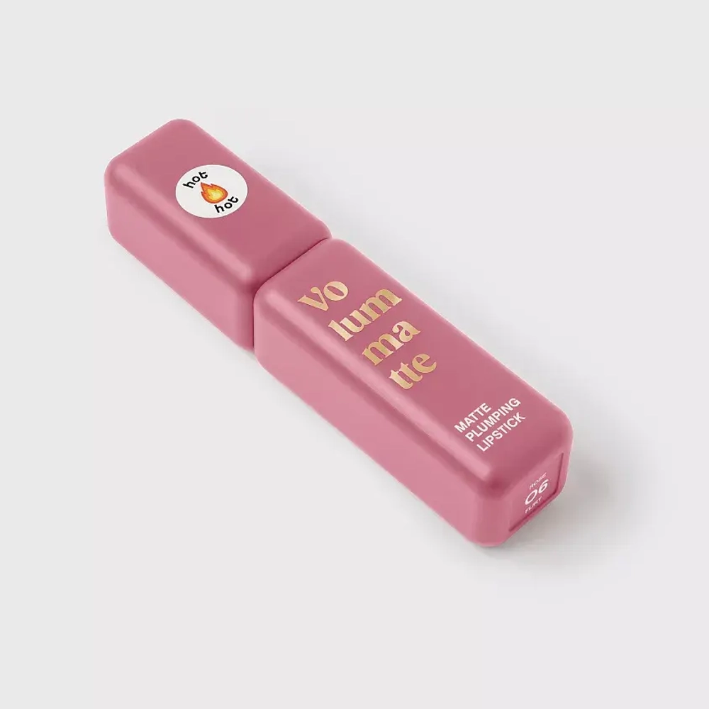 Vivienne Sabo Volummatte Matte Plumping Lipstick Жидкая матовая помада для губ с плампинг-эффектом 06 Розовый